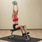 Preview: Powerline Bauchtrainer PAB-139X – Überkopf mit Medizinball
