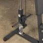 Preview: Body-Solid Butterfly Maschine GPM-65B Black Edition – Detail Scheibenaufnahme
