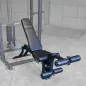 Preview: Body-Solid GLEG am Kabelzug – Rückenlehne aufrecht