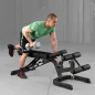 Preview: Body-Solid Kombibank Profi GFID-71B Black Edition – einarmiges Rudern