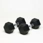 Preview: Power-Xtreme Hex-Kurzhantel-Set gummiert, 2,5 kg Abstufung – Ansicht 4