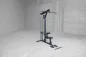 Preview: Body-Solid Latzug- und Ruderstation GLM-85B mit Scheibenaufnahme – Gesamtansicht im Studio