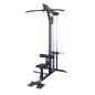 Preview: Body-Solid Latzug- und Ruderstation GLM-85B mit Scheibenaufnahme – Freisteller ohne Hantelscheiben