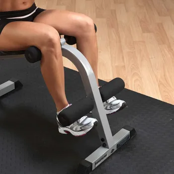Powerline Bauchtrainer PAB-139X – Detail Beinfixierung
