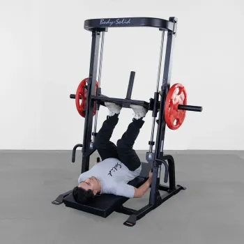 Body-Solid vertikale Beinpresse GVLP – Training in Rückenlage