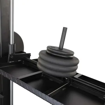 Body-Solid vertikale Beinpresse GVLP – mittlere Scheibenaufnahme