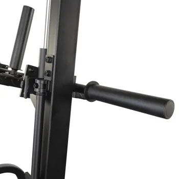 Body-Solid vertikale Beinpresse GVLP – seitliche Scheibenaufnahme
