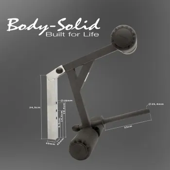 Preview: Body-Solid Beinstrecker-/Beinbeuger-Aufsatz GLDA-1