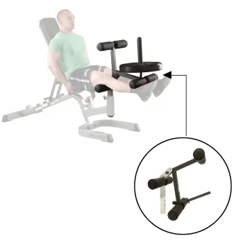 Body-Solid Beinstrecker-/Beinbeuger-Aufsatz GLDA-3