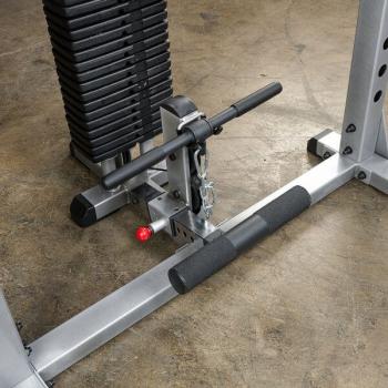 Latanbau mit 100 Kg Steckgewichtsturm Detail 02
