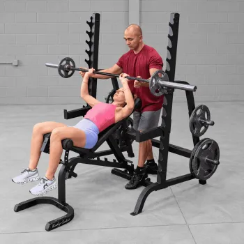 Body Solid Multi Press Rack GPR-370B Black Edition – Bild 8