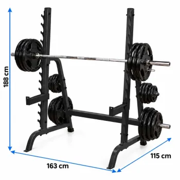 Body Solid Multi Press Rack GPR-370B Black Edition – Bild 10