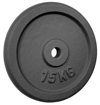 Gusseiserne Hantelscheibe 15 Kg - 30mm