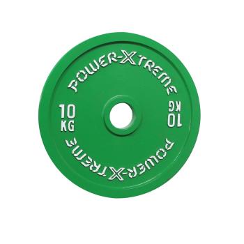 IPF - farbcodierte kalibrierte Hantelscheibe 10 Kg - 50mm