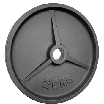 Hantelscheibe 20 Kg - 50/51mm - Gusseisen