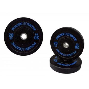 Bumper Plate - farbcodierte Gummi Hantelscheibe 20 Kg - 50/51mm