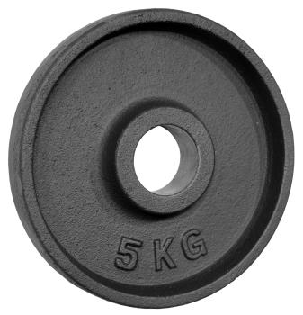 Hantelscheibe 5 Kg - 50/51mm - Gusseisen