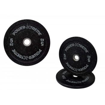 Bumper Plate - farbcodierte Gummi Hantelscheibe 5 Kg - 50/51mm