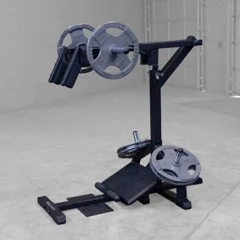Body Solid Kniebeugen und Waden Maschine GSCL-360B Black Edition – Bild 2