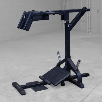 Body Solid Kniebeugen und Waden Maschine GSCL-360B Black Edition – Bild 3