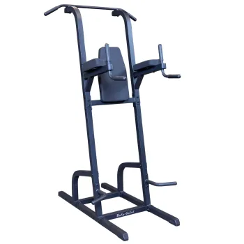 Body-Solid Kniehebe- Klimmzug- Dipständer GVKR-82B Black Edition – Freisteller