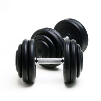 Preview: Power-Xtreme Kurzhantel-Set gummiert, 2,5 kg Abstufung – Ansicht 3