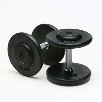 Preview: Power-Xtreme Kurzhantel-Set Guss mit Gummi-Endkappe, 2,5 kg Abstufung – Ansicht 2