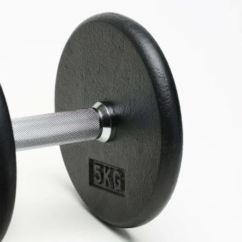 Power-Xtreme Kurzhantel-Set Guss mit Gummi-Endkappe, 2,5 kg Abstufung – Ansicht 6
