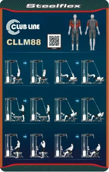 Steelflex CLLM88 – integrierte Übungsanleitung