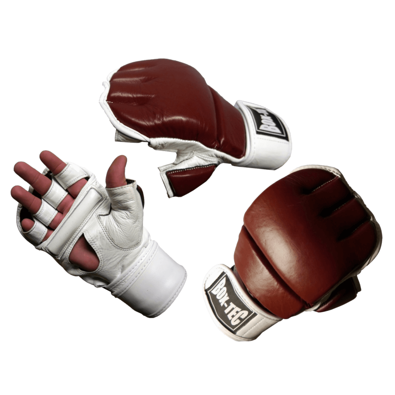 Box-Tec Freefight Handschuhe "Cuba" Leder BT-MMA-CUBA