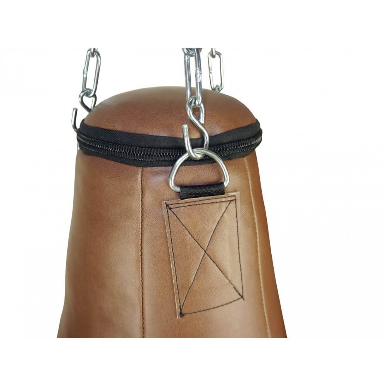 Lisaro Box Maisbirne 60cm - Kunstleder Boxsack Mit Stahlkette 15kg