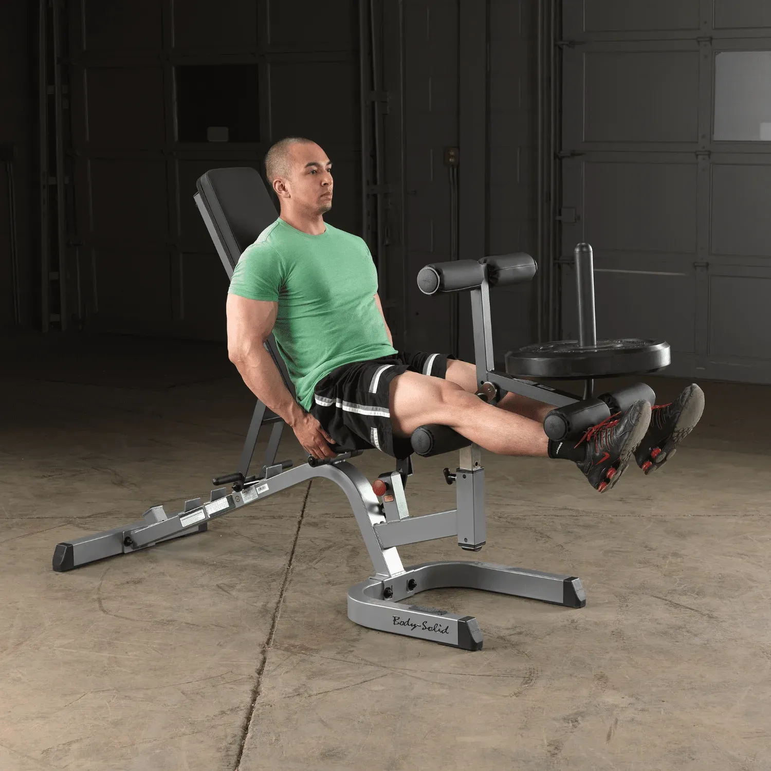 Body-Solid Beinstrecker-/Beinbeuger-Aufsatz GLDA-3