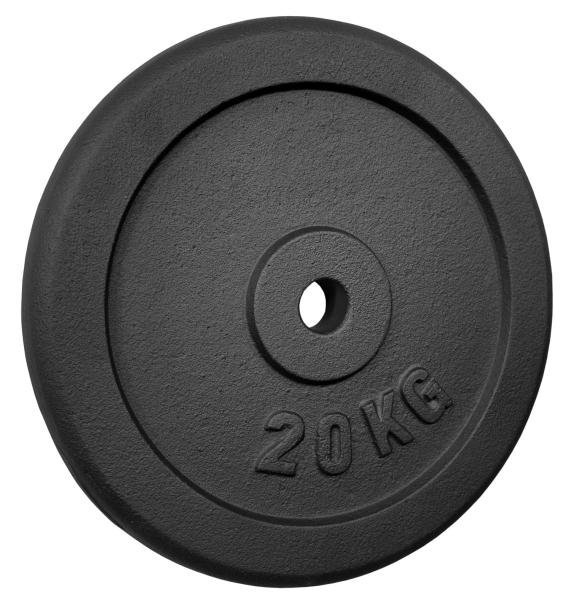 Gusseiserne Hantelscheibe 20 Kg - 30mm