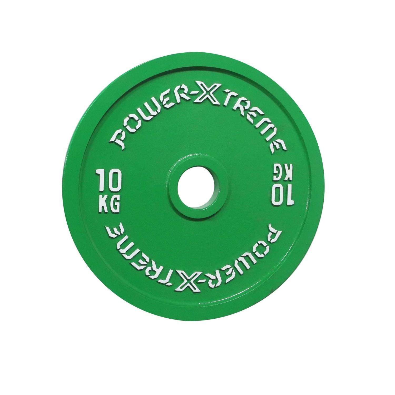 IPF - farbcodierte kalibrierte Hantelscheibe 10 Kg - 50mm