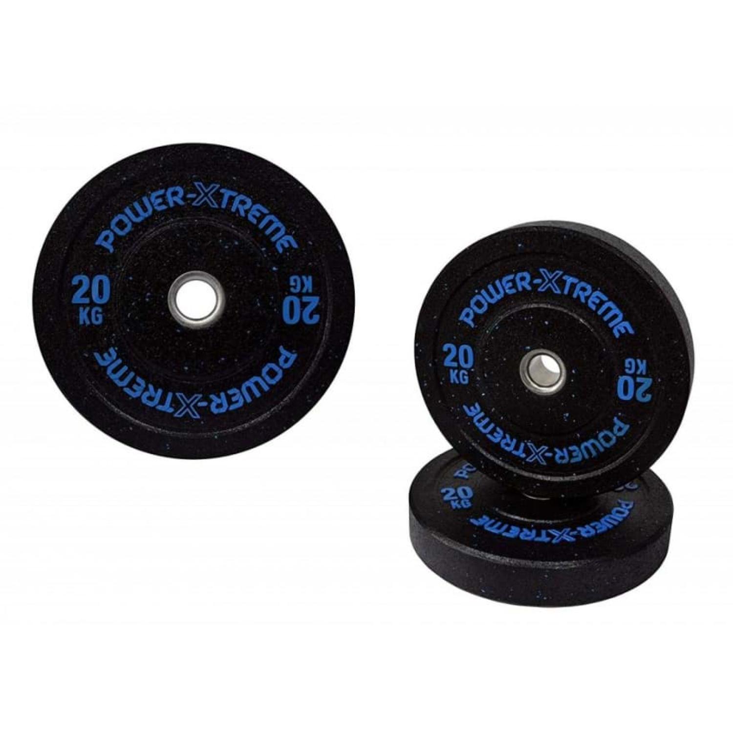 Bumper Plate - farbcodierte Gummi Hantelscheibe 20 Kg - 50/51mm