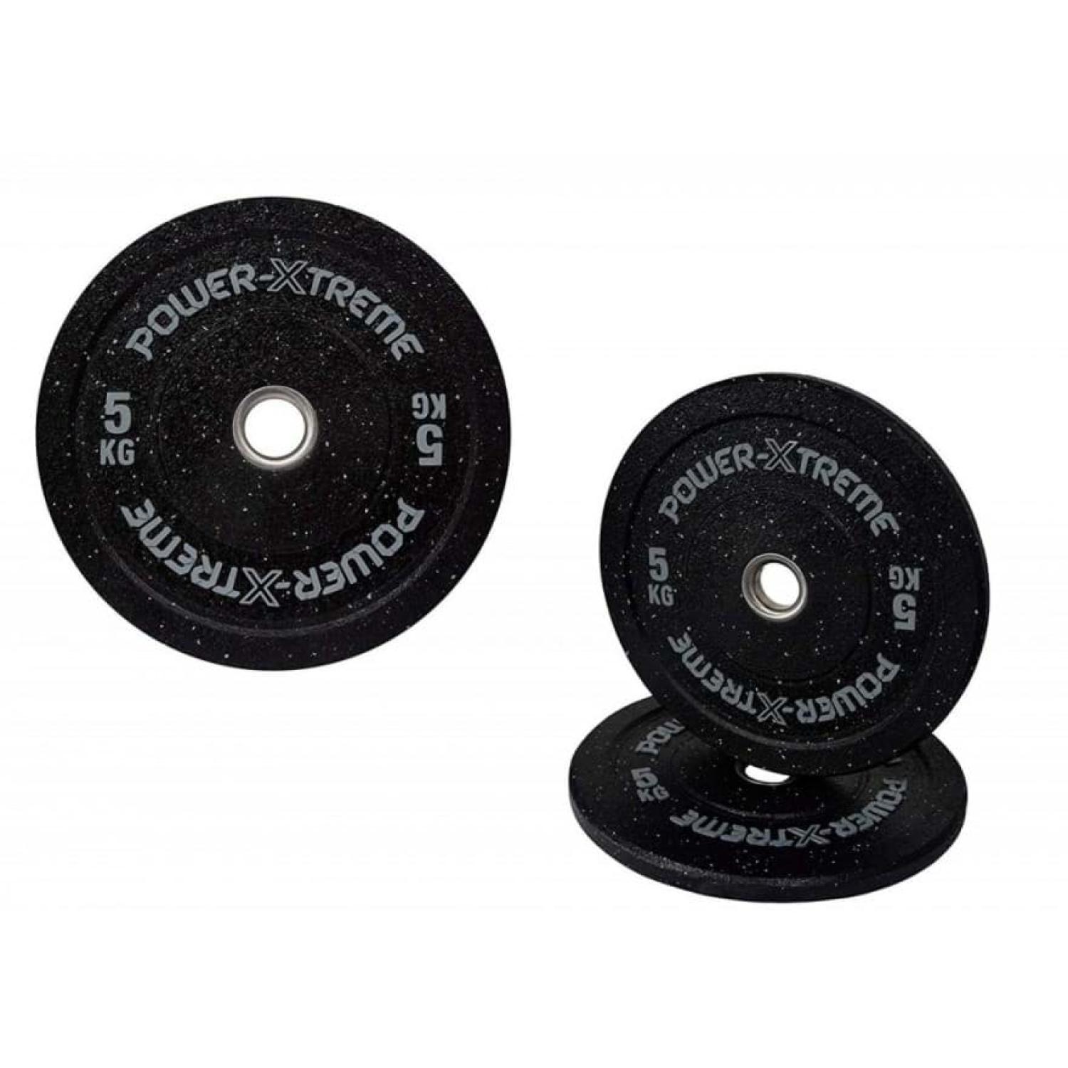 Bumper Plate - farbcodierte Gummi Hantelscheibe 5 Kg - 50/51mm