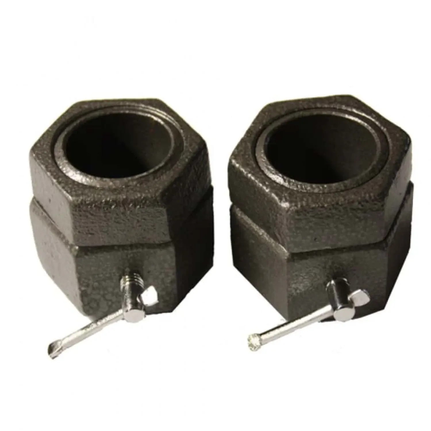 Hexagon-Verschlüsse 50 mm mit Knebel, 1 Paar – Bild 2