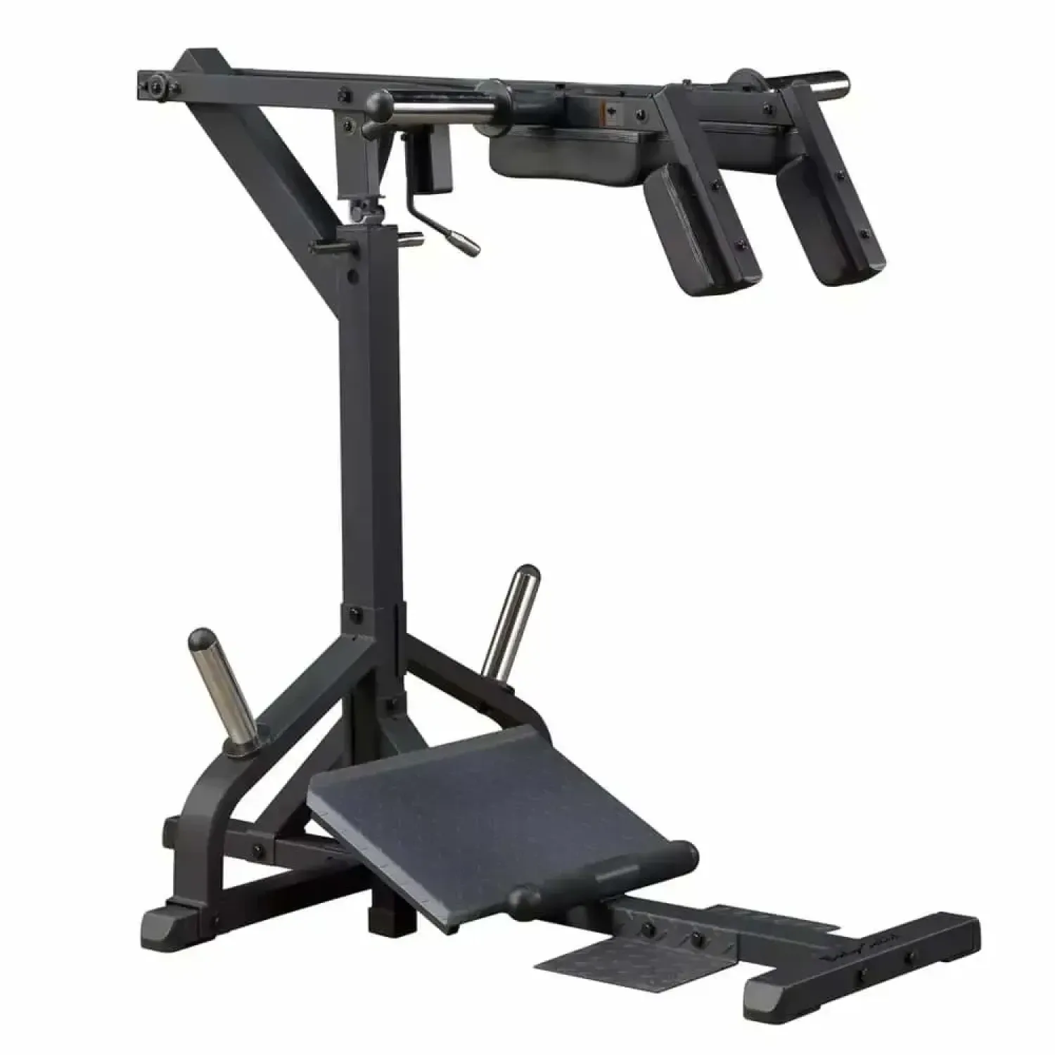 Body Solid Kniebeugen und Waden Maschine GSCL-360B Black Edition