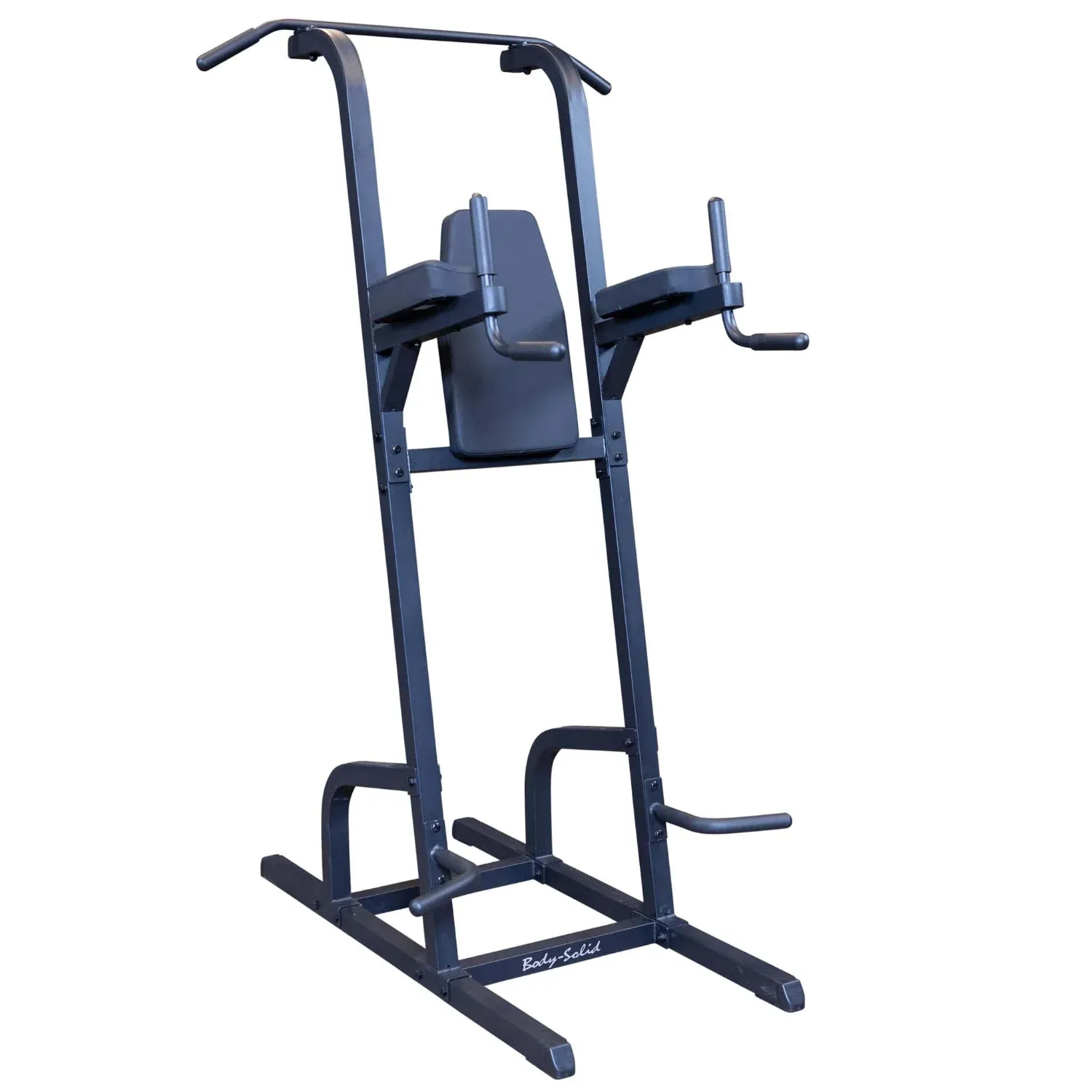 Body-Solid Kniehebe- Klimmzug- Dipständer GVKR-82B Black Edition – Freisteller