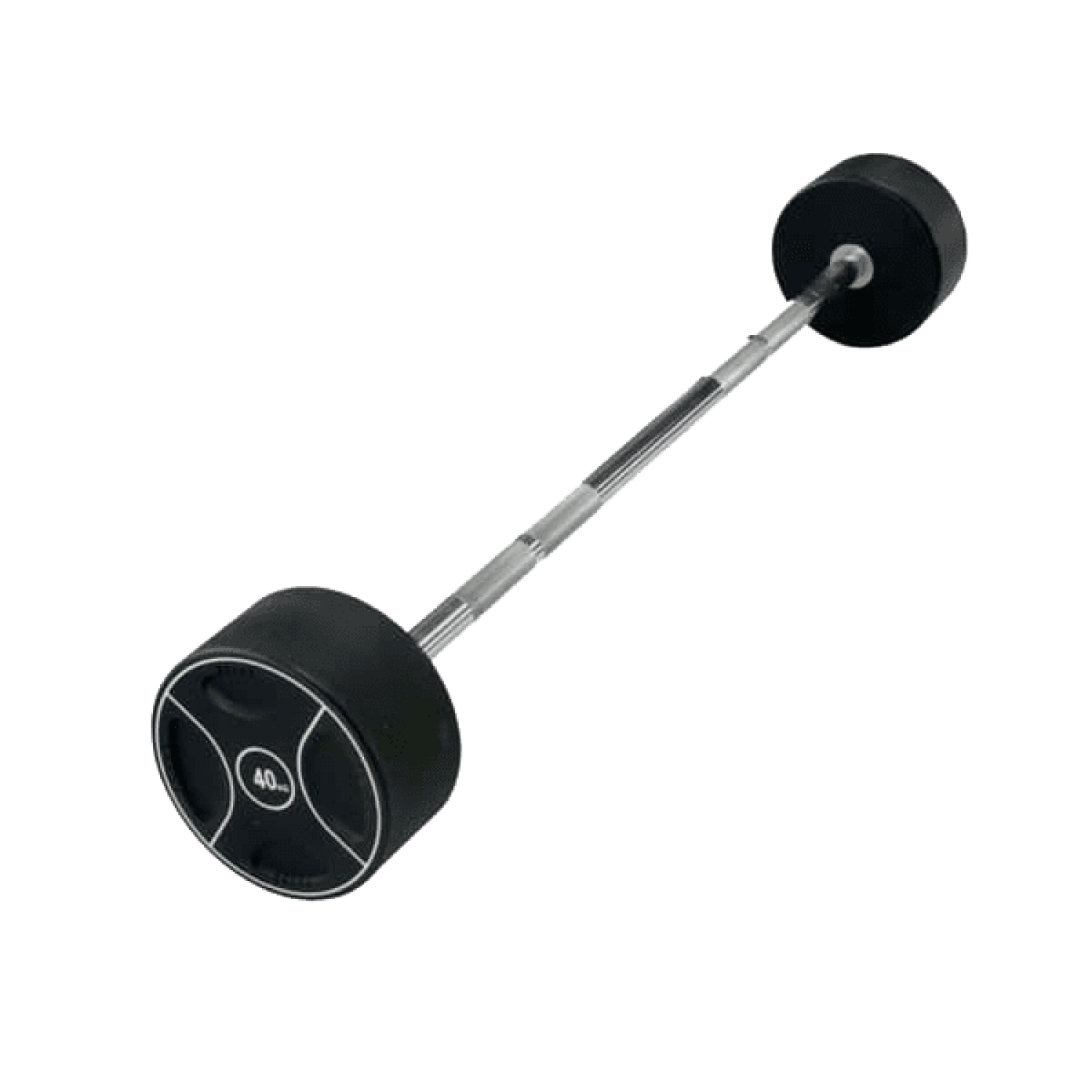 Power-Xtreme Kompakt-Langhantel-Set PU, 5 kg Abstufung