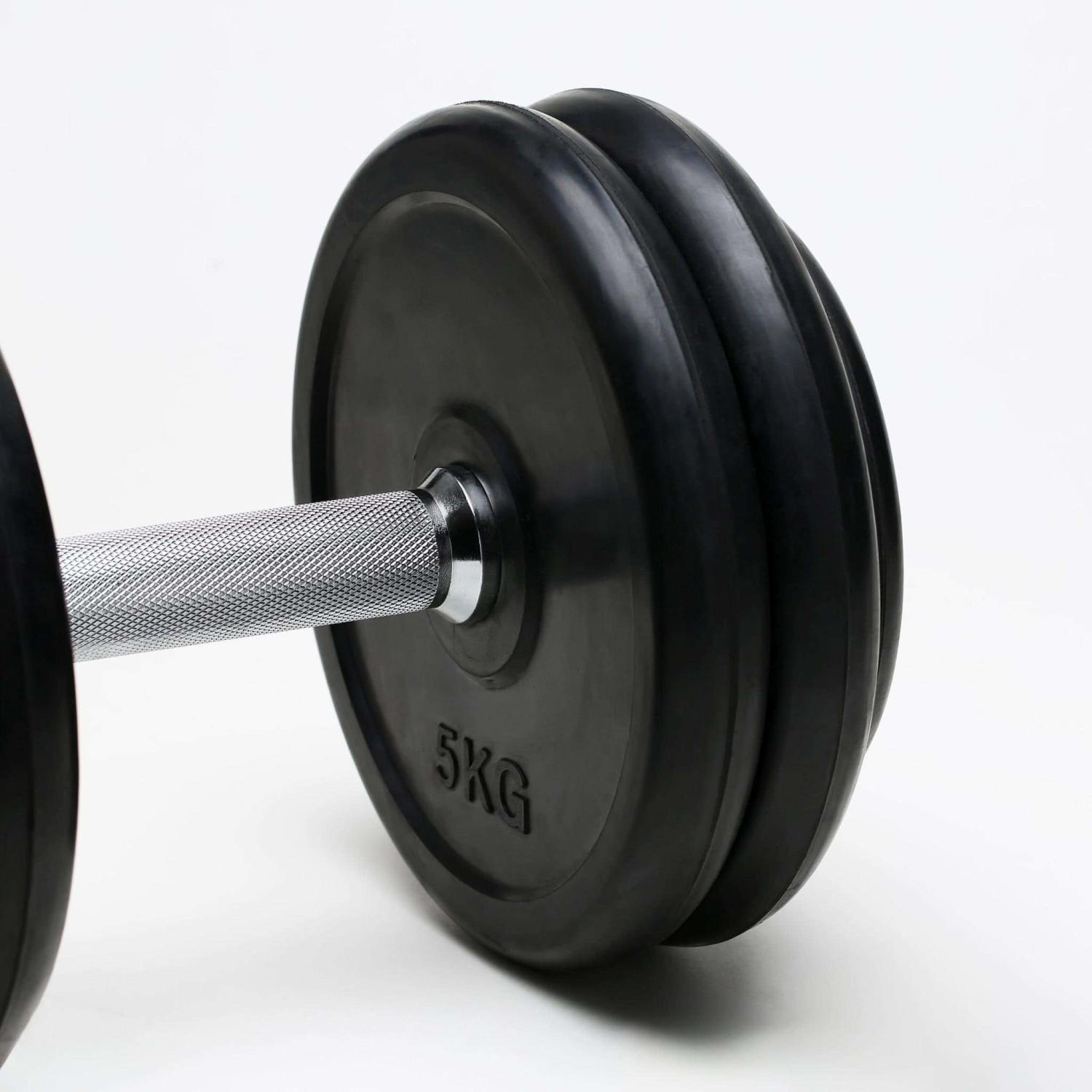 Power-Xtreme Kurzhantel-Set gummiert, 2 kg Abstufung – Ansicht 5