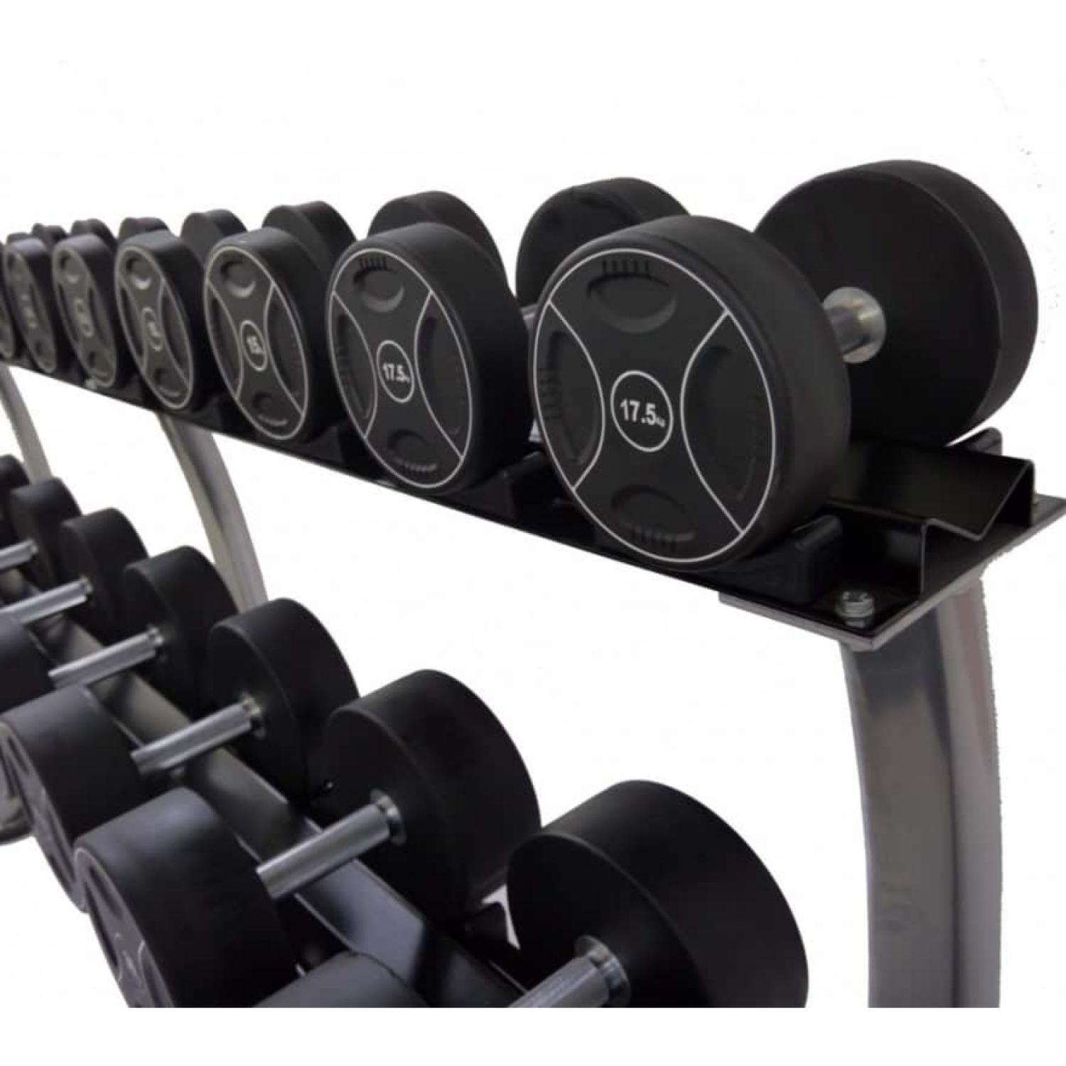 Power-Xtreme Kurzhantel-Set PU, 2 kg Abstufung – Ansicht 2