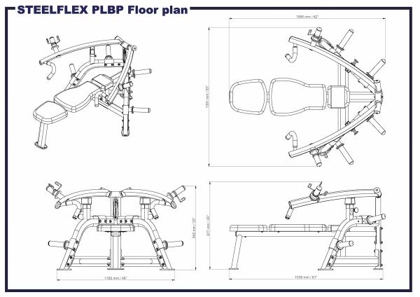 Steelflex Plate Load Isolateral Flachbank PLBP Detail 01