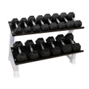 Power-Xtreme Hex-Kurzhantel-Set gummiert, 2,5 kg Abstufung (5–20 bis 5–50 kg)